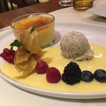 Rise - Crime Brûlée w/ poppyseed ice cream! - Mediterranean Near Me - Frankfurt, HE Rise - Crime Brûlée w/ poppyseed ice cream! - Mediterranean Near Me - Frankfurt, HE
