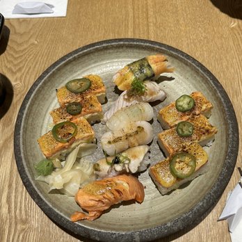 Uma Sushi - Aburi sushi combo $30 - Japanese Near Me - Vancouver, British Columbia