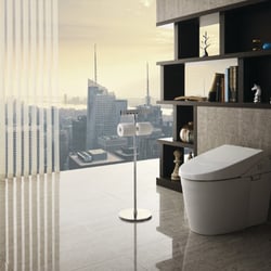 Lifestyle Fixtures Kitchen & Bath - Toto Neorest bidet all built in. All on display at Lifestyle Fixtures showroom.