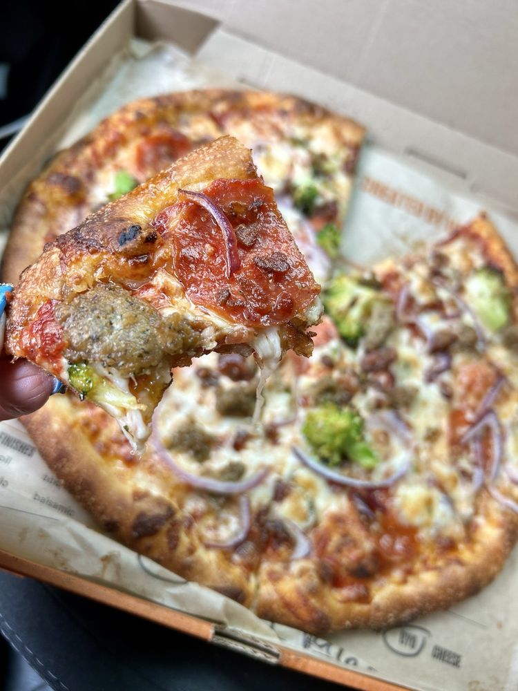 Food from Blaze Pizza