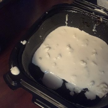 Wingstop - Those clumps were in most of the Ranch I had ordered of im not sure what is but it was very gross to see - Chicken Wings Near Me - Hesperia, California