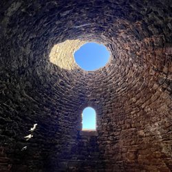 Ward Charcoal Ovens State Historic Park - Inside one of the ovens