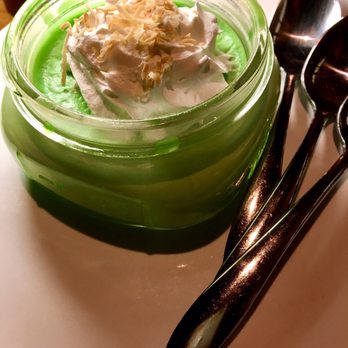 Bone Kettle - Pandan panna cotta - Breakfast & Brunch Near Me - Pasadena, California Bone Kettle - Pandan panna cotta - Breakfast & Brunch Near Me - Pasadena, California