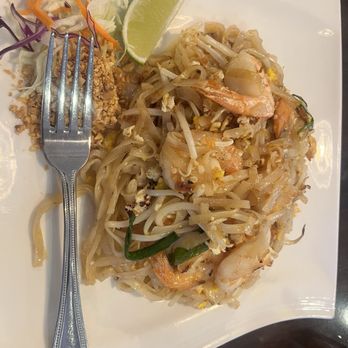Jasmine Thai Restaurant - Shrimp pad Thai. - Thai Near Me - Palmdale, California Jasmine Thai Restaurant - Shrimp pad Thai. - Thai Near Me - Palmdale, California