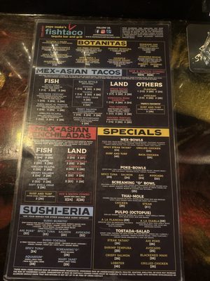 Menu photo 1 Pepe Osaka's Fishtaco Winter Park, CO Menu photo 1 Pepe Osaka's Fishtaco Winter Park, CO
