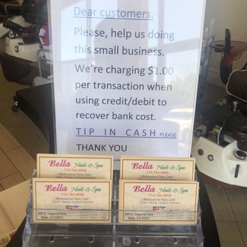Bella Nails & Spa - This place is great - but beware they will nickel and dime you. - Nail Salons Near Me - Brea, California