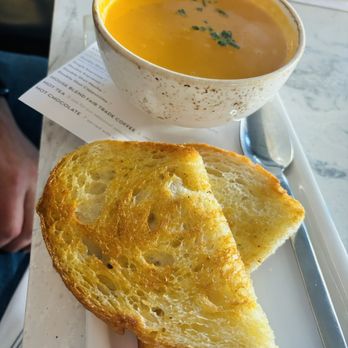 Great Maple - Tomato soup, nothing special. But the sourdough toasts were done perfectly! - New American Near Me - Newport Beach, California Great Maple - Tomato soup, nothing special. But the sourdough toasts were done perfectly! - New American Near Me - Newport Beach, California