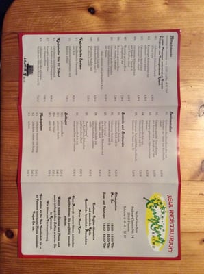 Menu photo 1 Xing Xing Husum, SH