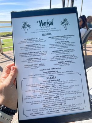 Menu photo 1 Marisol Pismo Beach, CA