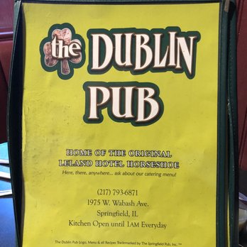 The Dublin Pub - Cover page - Pubs Near Me - Springfield, Illinois The Dublin Pub - Cover page - Pubs Near Me - Springfield, Illinois