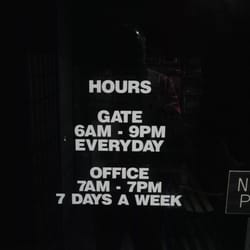 Alum Rock Self Storage - Hours.