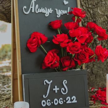 Wistoria Events - Custom sign + Roses - Wedding Planning Near Me - Sacramento, California Wistoria Events - Custom sign + Roses - Wedding Planning Near Me - Sacramento, California