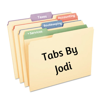 Tabs By Jodi - Logo - Payroll Services Near Me Tabs By Jodi - Logo - Payroll Services Near Me