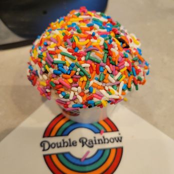 One Bite Shawarma - Single scoop of ice cream with rainbow sprinkles! - Mediterranean Near Me - San Francisco, California One Bite Shawarma - Single scoop of ice cream with rainbow sprinkles! - Mediterranean Near Me - San Francisco, California