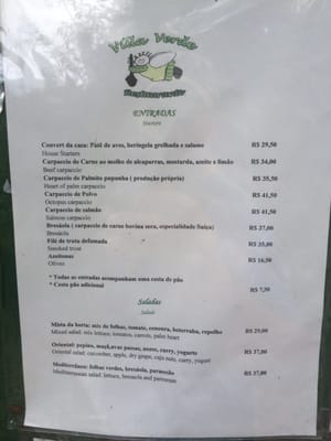 Menu photo 4 Villa Verde Restaurante Paraty, RJ
