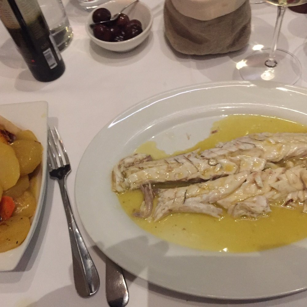 Kornat - Sea Bass with vegetables and potatoes - Seafood Near Me - Vienna, 9