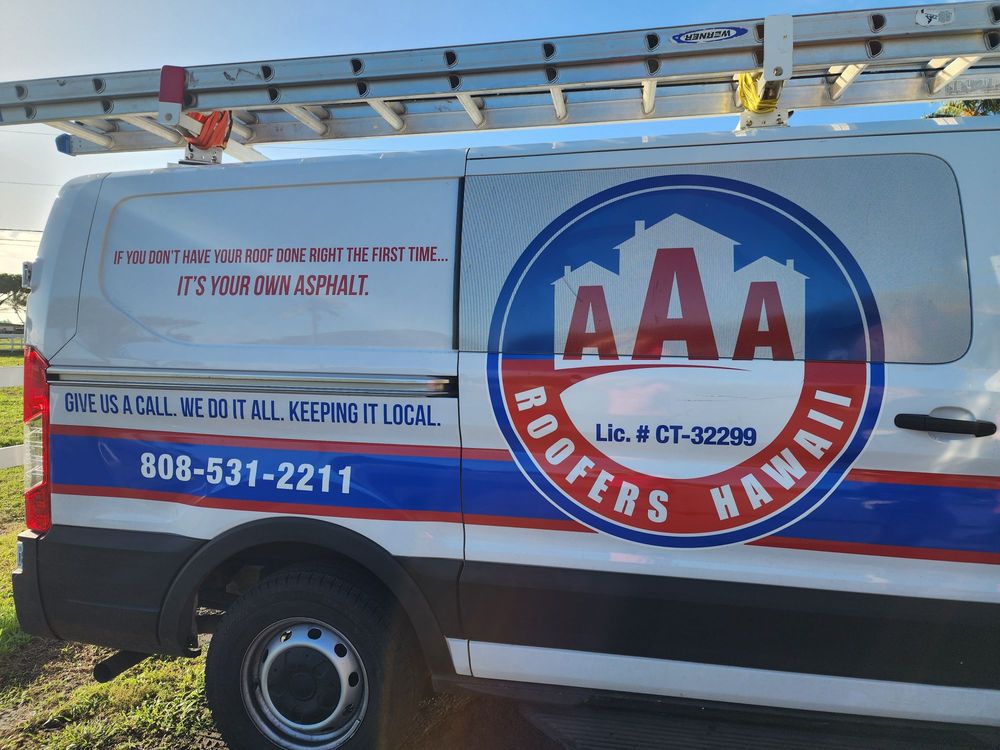 Slide of AAA Roofers Hawaii