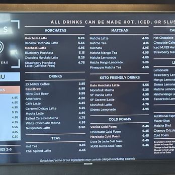 MUGS Coffee Roasters - Menu - Coffee Roasteries Near Me - San Dimas, California MUGS Coffee Roasters - Menu - Coffee Roasteries Near Me - San Dimas, California