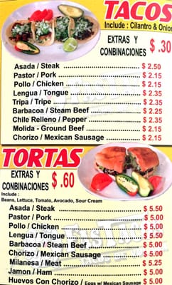 Menu photo 7 Fastacos Woodstock, IL