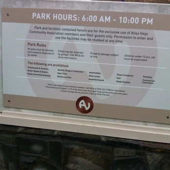 Grand Park - how can you close a park that is not gated? - Parks Near Me - Aliso Viejo, California Grand Park - how can you close a park that is not gated? - Parks Near Me - Aliso Viejo, California