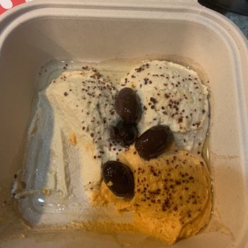 Hummus Way - Side of hummus. Superb - Mediterranean Near Me - Orange, California