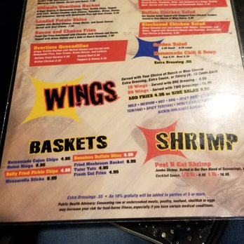 Overtime Sports Pub - Menu (August 2018) - Sports Bars Near Me - Raleigh, North Carolina Overtime Sports Pub - Menu (August 2018) - Sports Bars Near Me - Raleigh, North Carolina