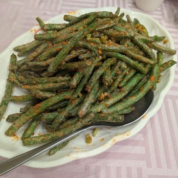 Golden Lake Pavilion - string beans - Dim Sum Near Me - Flushing, New York