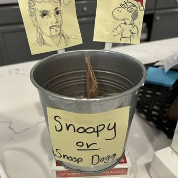 Milk Run - Snoopy or Snoop Dogg tip jar - Coffee & Tea Near Me - Phoenix, Arizona