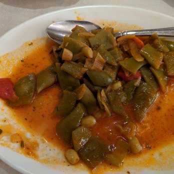 Loukoumi Taverna - String beans as a side to my fish, very very tasty - Greek Near Me - Astoria, New York Loukoumi Taverna - String beans as a side to my fish, very very tasty - Greek Near Me - Astoria, New York