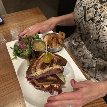 Vaudeville - Rueben--enough for 2 meals! - New American Near Me - Fredericksburg, Texas Vaudeville - Rueben--enough for 2 meals! - New American Near Me - Fredericksburg, Texas