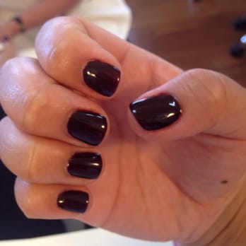 Tip & Toe Salon - Quick Shellac Manicure! Donna helped me select a perfect shade for fall. - Nail Salons Near Me - Burlingame, California