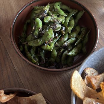Bird & The Bottle - Charred Edamame - Bars Near Me - Santa Rosa, California Bird & The Bottle - Charred Edamame - Bars Near Me - Santa Rosa, California