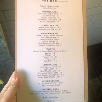 Gathers Tea Bar - Menu - Bubble Tea Near Me - Chicago, Illinois Gathers Tea Bar - Menu - Bubble Tea Near Me - Chicago, Illinois