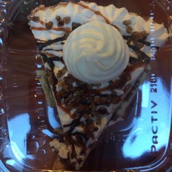 Bakers Square - This is a piece of Carmel Pecan Silk Supreme and it's so delicious!