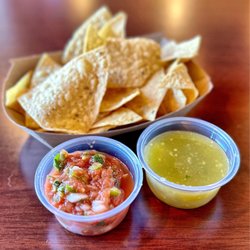 Jalapenos Mexican Food - Chips and salsa