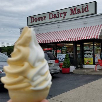 Dover Dairy Maid - Mango coconut soft serve twist. Yum!!! - Ice Cream & Frozen Yogurt Near Me - Dover, New Jersey