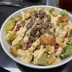Boji Stone Cafe Coffeehouse & Bookstore - Big Mac Salad