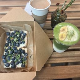 Blueberry Toast
