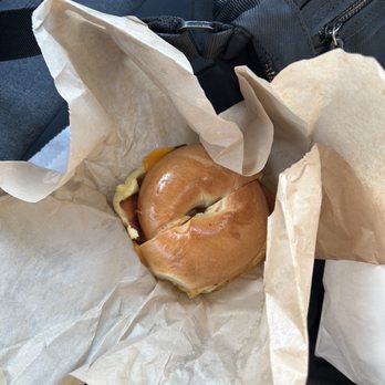 Lefty's Bagels - Bacon, Egg & Cheese - Bagels Near Me - Chesterfield, Missouri