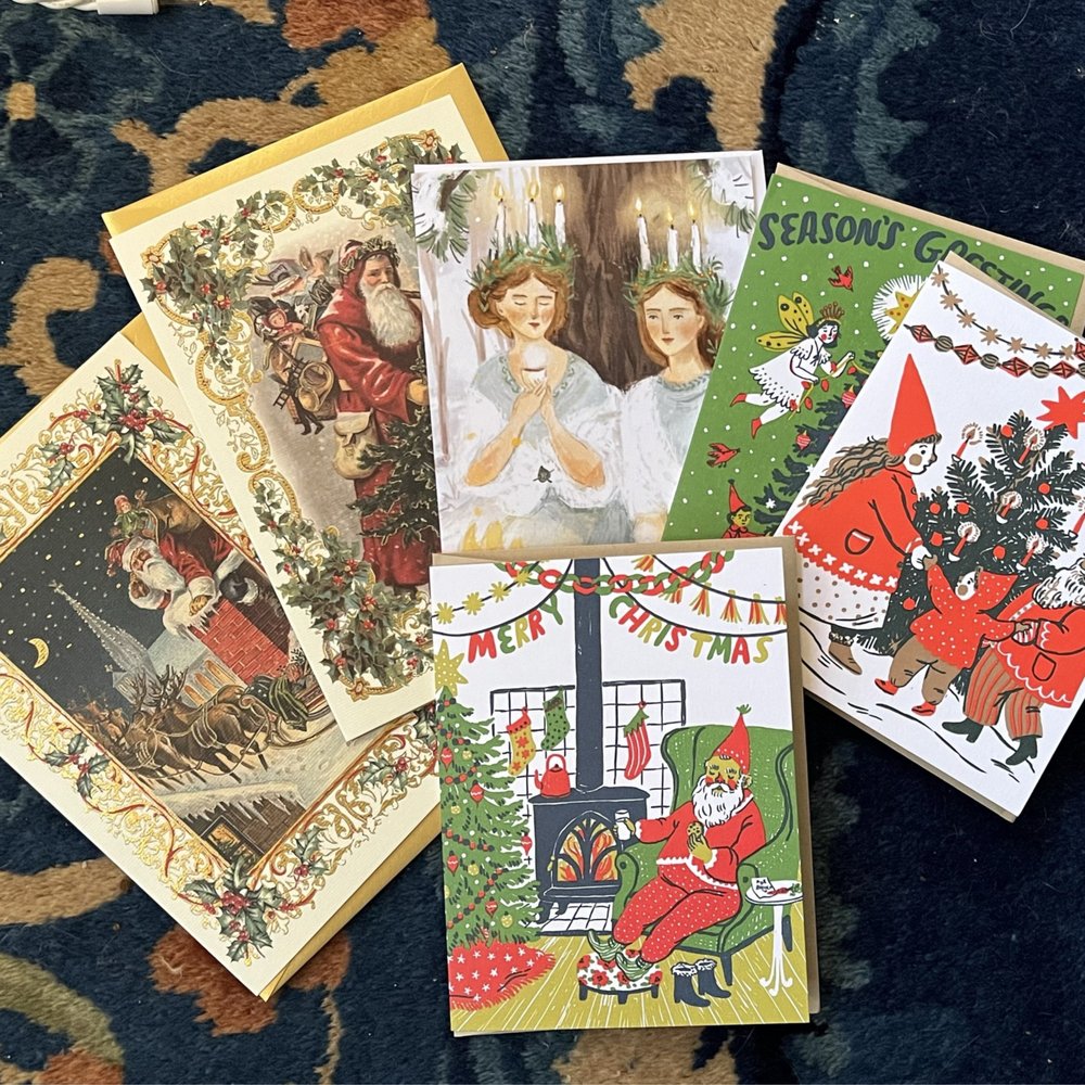 Christmas card selection (2023) -- they have SO many options!!