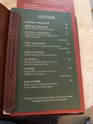 Menu photo 8 Chulita Los Angeles, CA