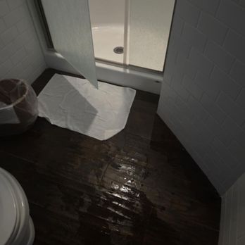 Stormy Point Village Lakeside - Water puddle after shower in 1404 (Aug 2025) - Vacation Rentals Near Me - Branson, Missouri Stormy Point Village Lakeside - Water puddle after shower in 1404 (Aug 2025) - Vacation Rentals Near Me - Branson, Missouri