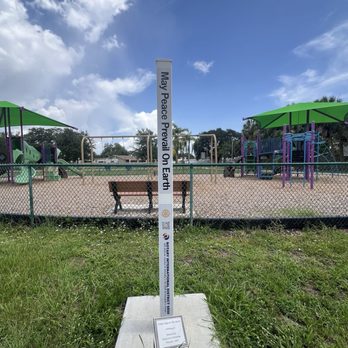 Larry L Schultz Park - Peace Pole - Parks Near Me - Rockledge, Florida