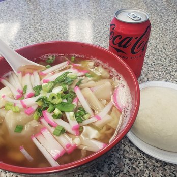 Aloha Kitchen - Won ton saimin, manapua and diet coke. Delicious - Hawaiian Near Me - Mesa, Arizona Aloha Kitchen - Won ton saimin, manapua and diet coke. Delicious - Hawaiian Near Me - Mesa, Arizona