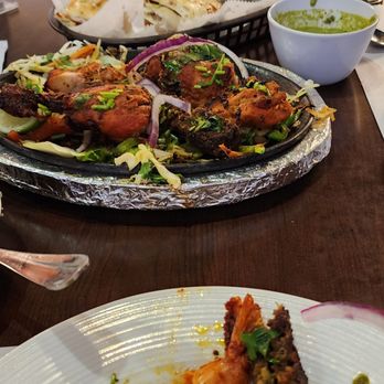 Authentikka - House Platter and  palak paneer - Indian Near Me - Canton, Michigan