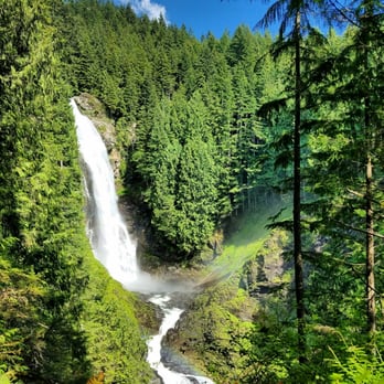 Wallace Falls State Park - Wallace Falls middle view. - Parks Near Me - Gold Bar, Washington Wallace Falls State Park - Wallace Falls middle view. - Parks Near Me - Gold Bar, Washington