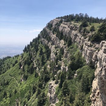 Sandia Peak Tramway - View of rock house where we ended up at - Ski Resorts Near Me - Albuquerque, New Mexico