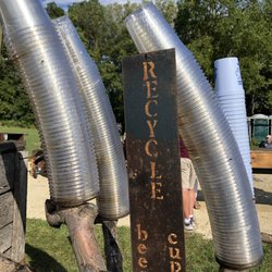 Ecker's Apple Farm - Love a place that loves to recycle!