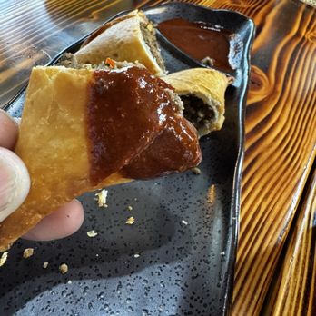 Eatopia Eatery - Beef Sambusa (2 Meat) - Ethiopian Near Me - Washington, DC, District of Columbia