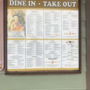 Sawadee Thai Cuisine - Full menu posted outside - Thai Near Me - Sequim, Washington Sawadee Thai Cuisine - Full menu posted outside - Thai Near Me - Sequim, Washington